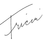 signature of name Tricia